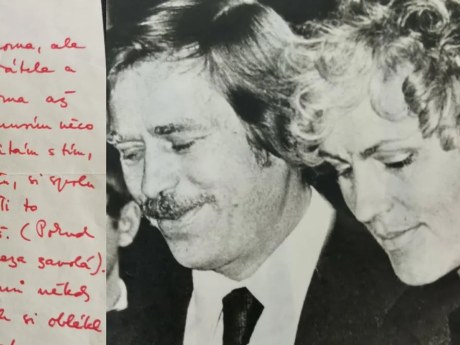 Boučková zveřejnila Havlův milostný dopis o schůzce s její matkou