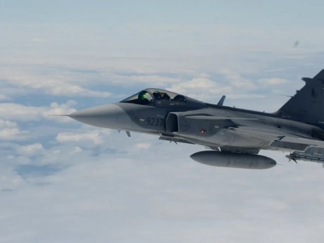 Ruské drony zvedly české gripeny k východní hranici NATO